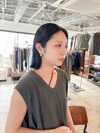 ショート カラー Takuma Suzuki中目黒のヘアスタイル