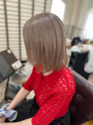 ミディアム カラー LAURA＆RO所属・LAURA &RO 🫧はるか🫧のヘアスタイル