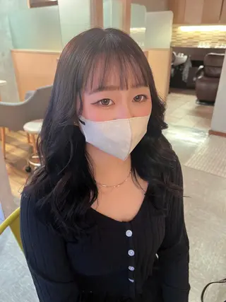 セミロング カラー 🌻井上 マリー🌻のヘアスタイル