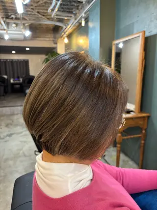 ショート 長瀬祐貴 Re N/青物横丁のヘアスタイル