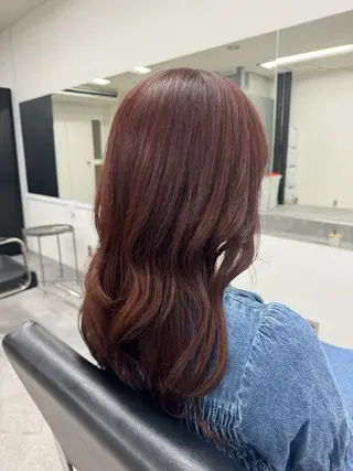 ミディアム Eir 神戸所属・髪質改善/縮毛矯正 長井 美佐子のヘアスタイル