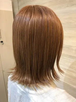 ミディアム カラー カット✂️カラー🌈 はお任せ✨ 芳賀 要のヘアスタイル