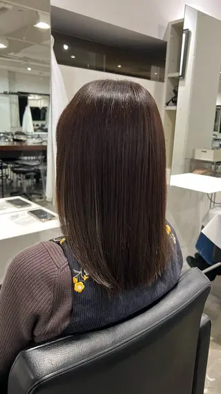 ミディアム 春山 翔和のヘアスタイル
