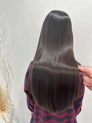 ロング 山崎結菜 🫧透明感カラーのヘアスタイル