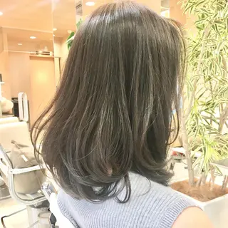 セミロング 瀧本 顕のヘアスタイル