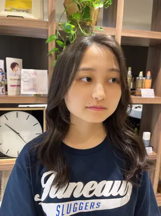 セミロング dogstar小林諒 レイヤー/パーマのヘアスタイル