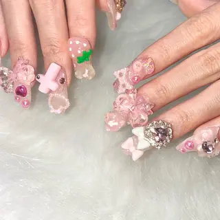 ネイル Nail ヌシん家 AKANEのネイルデザイン