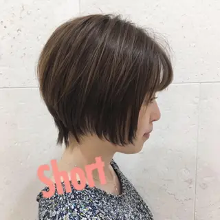 ショート カラー 斉藤 貴也のヘアスタイル