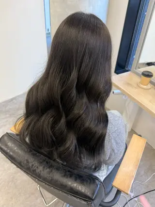 ロング カラー ヘアアレンジ Himawari♡ 柔らかいカラーのヘアスタイル