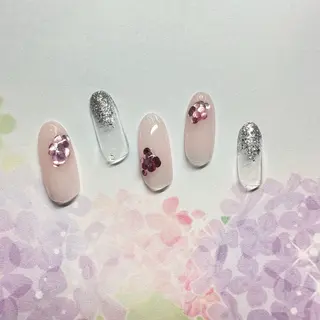 ネイル ⭐︎休業中の練習⭐︎ JNA認定講師髙橋のネイルデザイン