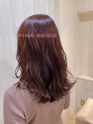 ミディアム カラー オーロ西大寺所属・松永 夏のヘアスタイル