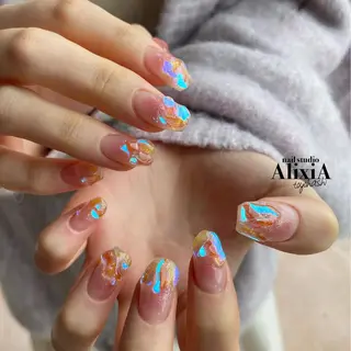 ネイル AlixiA   nail studio所属・AlixiA ゆみのネイルデザイン