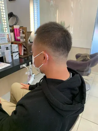 ショート メンズ トータルビューティー K:R鶴川のヘアスタイル