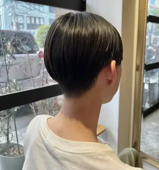 ショート メンズ iruk（イルク）所属・木村翔/大名ショート ボブ/ショートボブのヘアスタイル