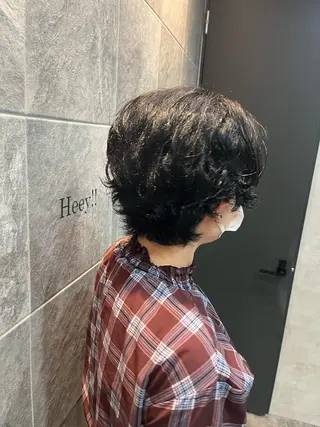 カラー ⭐️GANNI ⭐️小久保沙紀のヘアスタイル