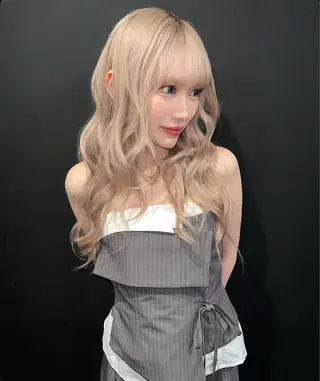 ロング miku /原宿美容師/y2kのヘアスタイル