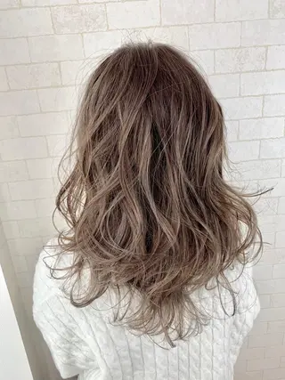 セミロング 神野 雅樹のヘアスタイル
