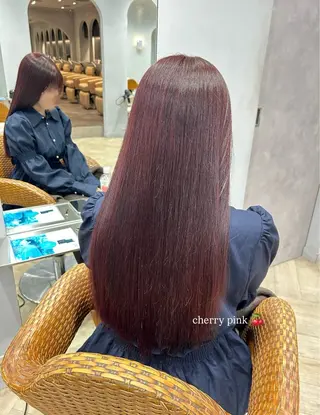 ロング カラー 柴田 千春のヘアスタイル