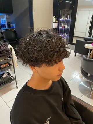 ショート カラー パーマ メンズ 🔥お値段以上🔥 メンズ特化たかひろのヘアスタイル
