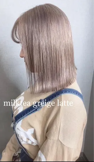 ミディアム カラー Selenehair 三条本店のヘアスタイル