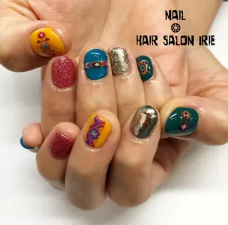 ネイル Hair salon Irie所属・與儀 知佳のネイルデザイン