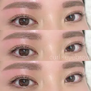 マツエク・マツパ アイブロウ apom 森分のマツエク・マツパデザイン