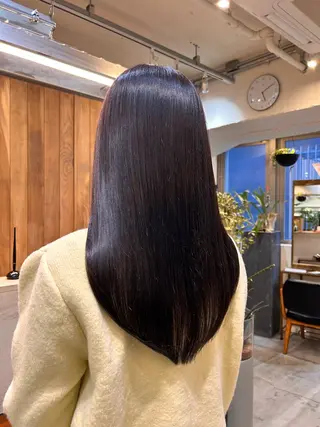 ロング カラー TSUMUGI ／パーマ✨️のヘアスタイル