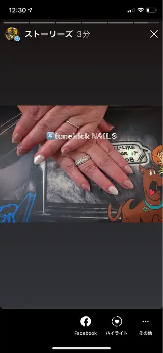 ネイル 4tunekick NAILS(フォーチュンキックネイルズ)所属・光森 淳子のネイルデザイン