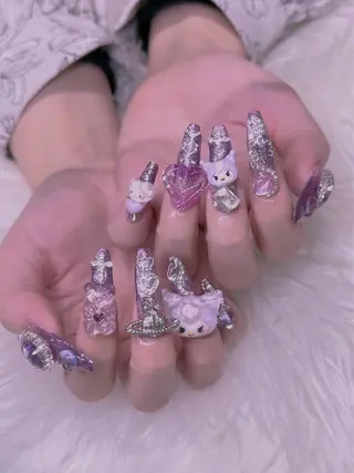 ネイル 長さだし専門店 M2　rikaのネイルデザイン