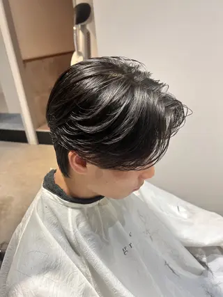 ミディアム パーマ メンズ メンズカットパーマ ✂️ JOYAのヘアスタイル