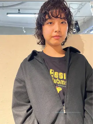 ショート パーマ 下北沢 soiのヘアスタイル
