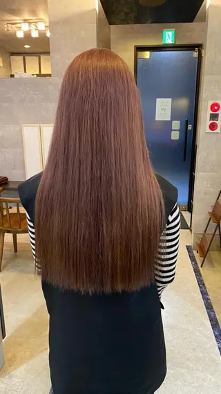ロング カラー 浅野  勇貴のヘアスタイル