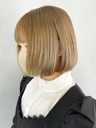 ミディアム ITbyALBUM 中野店のヘアスタイル