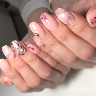 ネイル Merrily's所属・Merrily's Hagi Minaのネイルデザイン