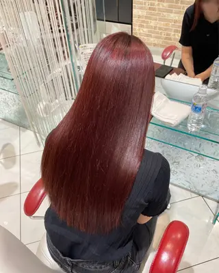 ロング カラー 小林 妃那のヘアスタイル