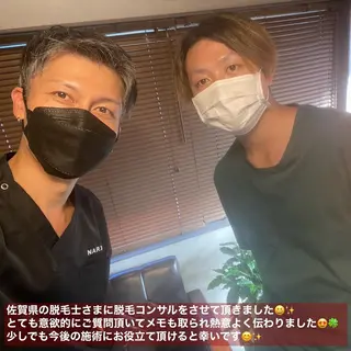 メンズ メンズ脱毛専門17年 中島ひろきのエステ・リラクイメージ