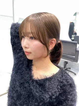 TENSHO レイヤー／ハイトーンのヘアスタイル