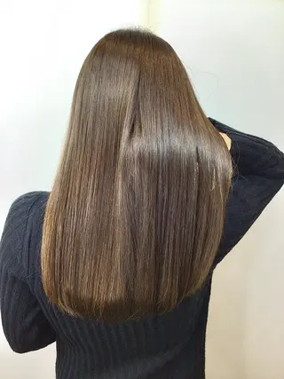 ロング カラー Annon プライベートサロンのヘアスタイル