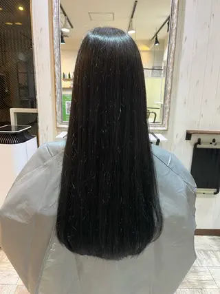 ロング カラー キンサダ ワンリダ‪のヘアスタイル