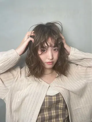 ミディアム LUCCI所属・森口 誠斗のヘアスタイル