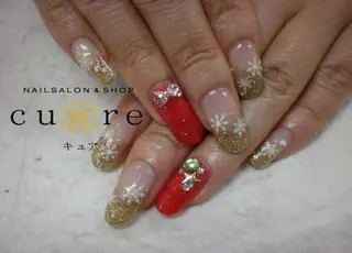 セミロング ネイル ネイルサロン Cureのネイルデザイン