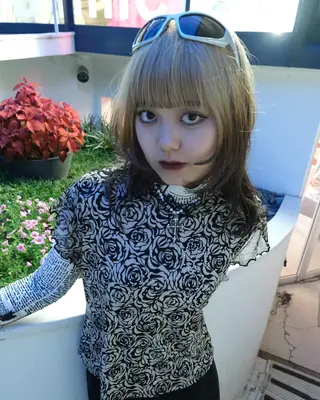 セミロング @kyoniyy KYONIのヘアスタイル