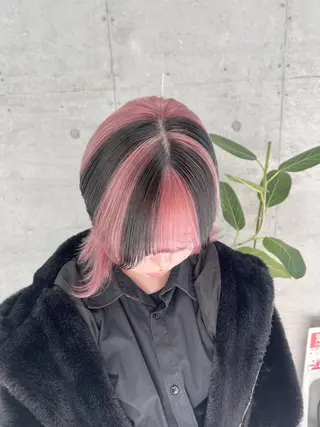 ミディアム 🩵albis/めい 大宮/ブリーチ🦋のヘアスタイル