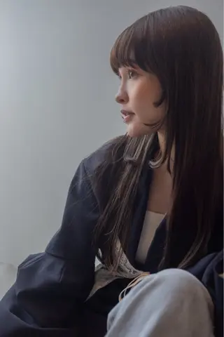 ロング こやなぎ れいなのヘアスタイル