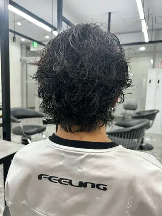パーマ メンズ 🍐シャドウパーマ メンズ特化/守岡🍐のヘアスタイル