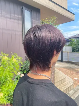 カラー メンズ cut/eye 💖aika💖のヘアスタイル