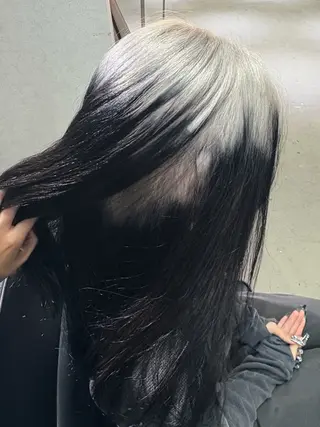 ロング カラー デザインカラー/ハイ トーン/konomiのヘアスタイル