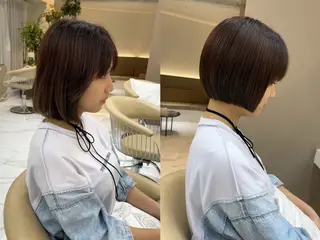 ショート 山田勇真 ボブ/縮毛矯正/金山のヘアスタイル