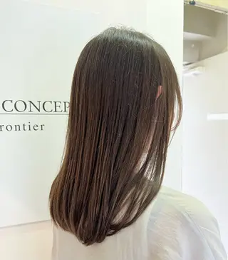 セミロング 佐藤里菜🎀 /モデル募集してますのヘアスタイル