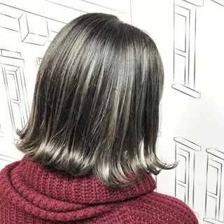 ミディアム カラー レイヤー⭐️カラー ⭐️平川雅史のヘアスタイル